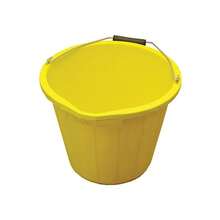 Faithfull Heavy-Duty Bucket 14 Litre (3 Gallon) - Yellow (Multi Colour) - (TK2601) - Multicolor - View 1