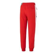 Puma Pantalones unisex, nuevos pantalones deportivos de otoño T7, pantalones largos básicos minimalistas de bloqueo de color casual y cómodos con cordón, 625835-11
