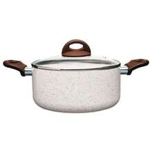 Brinox Nonstick Ceramic Life 5-Piece Smart Plus Vanilla Cookware Set - Màu be - Xem 4