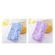 2条装柔软吸水不褪色卡通印花婴儿浴巾家用速干卡通印花可爱浴巾 - 彩色 - 查看 6