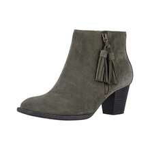 Vionic Madeline 10010780 Boots Women's 5 Olive Block Heel Ankle Bootie JOBB1910 - 綠色 - 查看 1