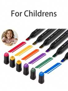 262色、168色、80色、48色、24色、圣诞装饰马克笔、酒精基漫画素描马克笔、双头笔、学校绘画用品、学校用品、返校用品、画家、学生学习用品、学校绘画用品 - 方形 - 查看 10