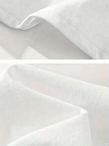 Men'S Casual "Hattori Hanzo Sword & Sushi" Graphic T-Shirt - Short Sleeve, Round Neck, Lightweight & Breathable, Perfect For Summer & Spring Outdoor Activities, Casual Summer Wear| Modern Casual Wear| Comfortable Fit, PLUS SIZE - White - View 4