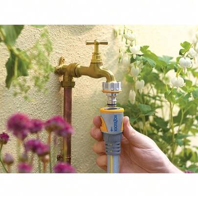 Hozelock 2030 Pro Metal Hose Connector 12.5-15mm (1/2-5/8in) (Multi Colour) - (TK11989)