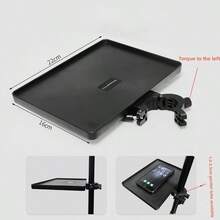 1 Kẹp giữ mi đen trắng chất liệu ABS, tương thích với đèn Moonlight và phụ kiện kẹp mi dạng vòng với thiết kế gập cố định. 1 Khay đựng mi nối - Đế chắc chắn, chịu lực cao, không cần nguồn/pin, tương thích với đèn Moonlight và đèn dạng vòng, thích hợp cho trang điểm chuyên nghiệp, tại nhà, tại tiệm và chụp ảnh - màu đen - Xem 11