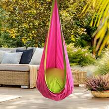 升级版多色舒适充气吊床，带座垫，可手洗，适合室内外休闲娱乐，是感恩节、圣诞节或新年庆祝活动的完美礼物
