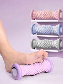 1 pieza Rodillo de masaje profundo para pies, rodillo de relajación del arco del pie, rodillo de masaje multiusos para pies, adecuado para usuarios de tacones altos a largo plazo/dolor de pies por ejercicio prolongado, escuela, vuelta al colegio, viaje, artículos esenciales de viaje, artículos esenciales del hogar, spa, herramienta de masaje, masaje
