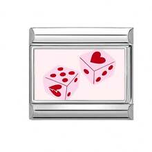 1pc DIY Modular Photo Bracelet, With Animal, Butterfly, Heart, Letter, Cherry Blossom Elements, Suitable As Party Gift For Friends/Couples, Ideal For Christmas, New Year, Halloween, Valentine's Day, Charming Design, Stainless Steel Jewelry, Local , Practical & Fashionable, Christmas & Halloween Essential - M293842 - View 5