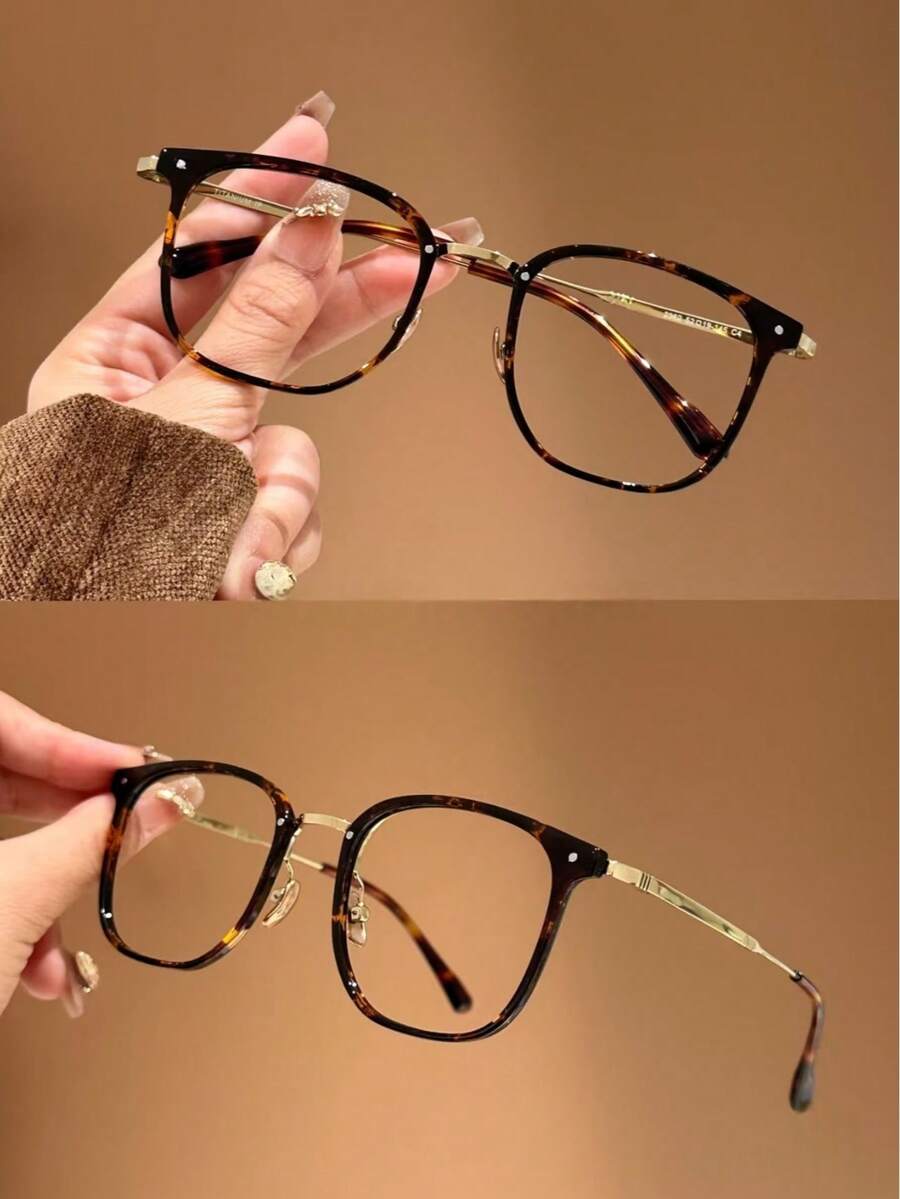 "LILY"Series Blue Light Glasses For Woman, Fashion Computer Glasses On Office Reduce Eye Strain Anti Migraine For Working Reading,Safety Glasses Blue Light Blocking Glasses  Protection Computer Gaming Glasses   Women Cute Light Weight Red Frame Oversized Non Prescription Small Face Square Cat Eye  Reduce Eye Fatigue On Computers, TVs, Phones, And Games, Suitable For Computer Lense Screen Protector Plain Glasses   Clear Lens Glasses Blue Light   Light Blocking Glasses Blue Light Glasses Light Glasses For For Women Men  Light Glasses For    Glasses For Women  99 Blue Light  Glasses For Woman - Họa tiết da báo - Xem 1