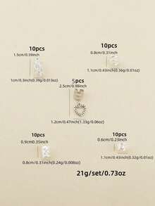 45 piezas Accesorios de anillo de cabello con forma de corazón DIY, corte de metal ajustable, moda simple, cuentas de rastas, adecuado para mujeres, citas, San Valentín, accesorios para mujeres, accesorios para el cabello, herramientas para el cabello, accesorios de belleza, accesorios para cabello rizado, accesorios para el cabello de mujeres, otoño, viaje