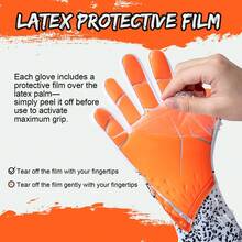 Professional Soccer Goalkeeper Goalie Gloves - Super Superior Grip,High Performance - Durable & Comfortable Training/Match Gloves For Adults, Youth (Size 6-10)