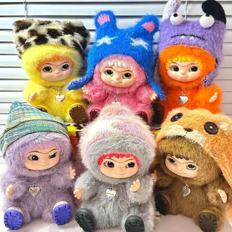 Halloween/Christmas Wakuku Doll Plush Doll Detachable Set, Wakuku Doll Car Decor, Suitable For Sitting Party (Excluding Shoes) - Multicolor - View 1