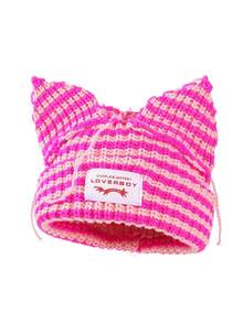 1pc Unisex Personalized Knit Hat - Multicolor - View 17