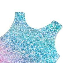 MENKEY Girls' Various Styles Gymnastics Leotards One-Piece Indoor And Outdoor Professional Sportswear, Suitable For Children Aged 2 To 8 - 粉色 - 查看 5