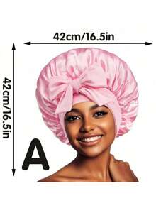 1/2pcs Luxurious Satin & Silk Bonnet For Sleeping - Adjustable Comfort Fit With Tie Band - Unisex Night Hair Protection For Men & Women Shower Towels For Beauty Salon, Hotel Sports,Home Essentials, Towel, Skin Care