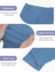 Halloween Kids Costumes 6 Pack Girls Leggings Ankle Length Cotton Leggings Comfortable Stretchy Footless Tights Soft Pants