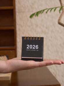 1 件简约 2026 年迷你桌面日历，适合桌面装饰 - 均碼 - 查看 6