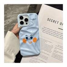 Funda con nuevo patrón de meteorito para phone 16 Pro. Diseño sencillo y adorable. Compatible con phone 13 Pro Max, 15 Pro, 14 Pro, 12 Pro, 11 Pro, X, XS Max, 12, 13, 16e, 17, 17 Pro, 17 Pro Max y 17 Air. Resistente a golpes, ideal para uso diario. Diseño ondulado, elegante, ligera, flexible y protectora. Accesorio para smartphone, ideal para mujer y para parejas. - azul claro - Ver 4