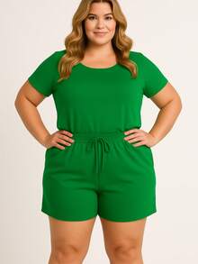 Simple Pocket Knot Beach Vacation - Green - View 3