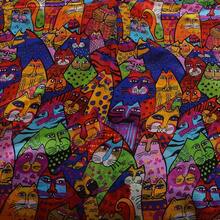 100% Mulberry Silk Scarf For Women Lightweight Long Scarves Beach Wraps Cover Up -Travel Photography Scarfhalloween - 藍紅貓 - 查看 6