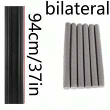 1pc Unilateral Door Bottom Sealing Strip/Double-Sided Door Bottom Sealing Strip Wear-Resistant Leather Door Seam Affixed With Sound Strip, Dust And Insect Proof Self-Adhesive Door Sealing Strip