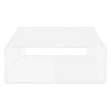 CNCEST Acrylic Floating Nightstand, Wall Mounted Acrylic Bedside Table Bookshelf, Bedside Table, Nightstand Shelf, 16.14*9.45*6.69in, Clear - Thông thoáng - Xem 8