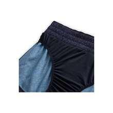 Nike Shorts Women's M Blue Brief-Lined Elastic Waist Performance DSG121 - Màu xanh lam - Xem 4