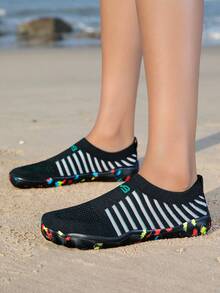 ZVB Couples Water Shoes Suitable For Barefoot Lovers, Soft-Soled Women's Beach Shoes For Swimming, Diving, Outdoor Quick-Drying Summer Sandals, Fishing Water Shoes, Breathable Wading Shoes