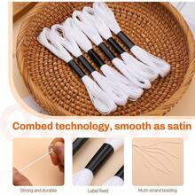 Z26 Skeins Embroidery Floss Black Embroidery Thread Friendship Bracelet String Cross Stitch For DIY Making Embroidery CraftsZ2