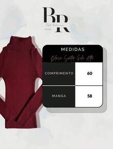 Cacharrel Feminina Tricot Blusa de Frio Gola Alta Manga Longa Básica Clássica Tricô Moda Outono/Inverno