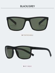 Fashionable Sunglasses For Men And Women, High-Definition Fantasy Lenses, Retro Square Frames, Fashionable And Multi-Color Optional, Classic Glasses, Uv400 Protection, Suitable For Daily Wear, Driving, Fishing, Street Shopping, Photo Props, Is A Great Gift For Holidays