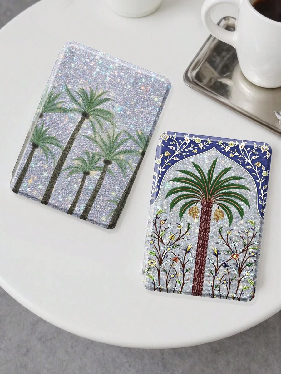 Ayotu Palm Tree Kindle 保护套，兼容 Kindle Paperwhite 第 11 代 2021/Kindle（第 11 代 - 2024 年发布）/Kindle Paperwhite 第 12 代 2024、Kindle Colorsoft 签名版，具有自动唤醒/睡眠功能 - 彩色 - 查看 1