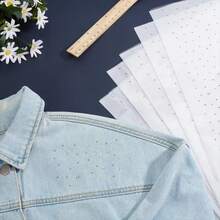 6 Sheets Iron On Crystal Transfers Applique Hot Melt Patches AB Color Glitter Hotfix Rhinestone 2mm & 4mm Flat Round Rhinestone Transfers Patches For Clothing DIY Craft Decor Clothing Rhinestone Patterns: Sparkling And Eye-Catching, Knitwear Rhinestones Adhere Firmly To Fabric Without Falling Off, Dance Costume Collar Rhinestones For Exquisite Embellishment