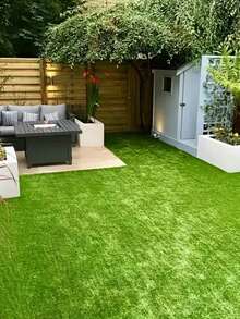 Artificial Grass Roll, Permeable, High Durability, Easy To Use, Realistic, Suitable For Garden, Balcony, Lawn, Roof Greening, Terrace, Golf Course, Sports Events, Halloween, Christmas Decoration