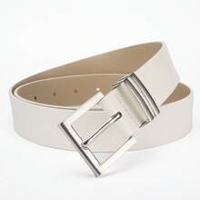 1PC Autumn Winter New Belt - Small Niche, Versatile, High-End Style Women's Waistband For Jeans (Wide Belt) - 咖啡 - 查看 7