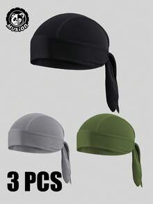 1pc Cooling Moisture-Wicking Headband Helmet Liner, Unisex Motorcycle Headwear - Multicolor - View 21