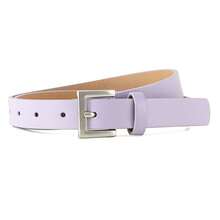 1pc Women's Fashion Square Buckle Jeans Belt - Urban Minimalist Stylish High-End Decoration - 綠色 - 查看 10
