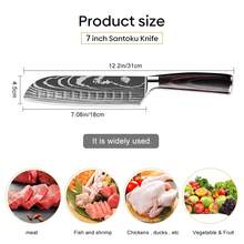 Professional Kitchen Chef Knife - Ultra Sharp Meat Cleaver And Vegetable Kitchen Knife, Chef Knife For Home And Kitchen, Home Cooking Gifts For Women And Men - D - View 8