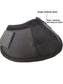 2pcs Equestrian Supplies, Neoprene Sports Horse Leg Guards, Shock Absorption, Hoof Wraps, Horse Racing Equipment, Durable Anti-Slip Anti-Twist Horse Boots