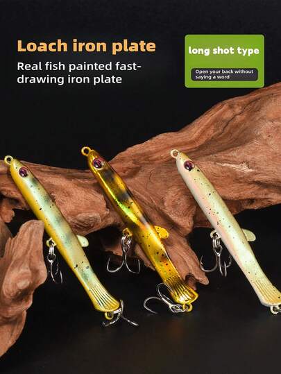 TACKLEPIONEER 1pc Soft Bait | Realistic Loach Lure - Suitable For Bass, Catfish, Trout Fishing, Lifelike Bait | Fishing Accessories | Fishing Tools, Baits, Lures.