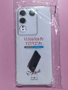 1 件透明防摔外壳，适用于 Vivo 系列、Vivo 手机透明防摔手机壳、手机壳、手机保护套、手机壳、手机套、四角防摔手机壳、透明手机壳、极简手机壳、纯色手机壳、透明手机壳、TPU 防摔手机壳（军用级防摔） - 無色 - 查看 14