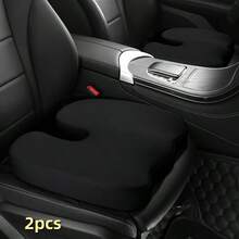 1件裝 柔軟記憶棉汽車座墊，舒適駕駛，增加座椅高度，擴展視野，17.7 * 14.2 * 3.2 英吋，駕駛座墊，適用於各種汽車、辦公室、輪椅、電競椅、旅行，防滑 - 均碼 - 查看 16