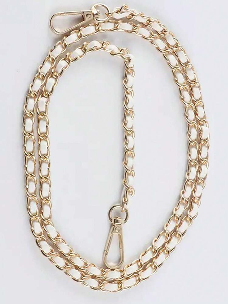 120 厘米/47.24 英寸长 PU 链条带，适用于斜挎包，DIY 女士单肩包链条配饰，适合作为单肩包和斜挎包的替代品，DIY 钱包制作 - 彩色 - 查看 12