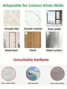 3/1pc Big Punch-Free Mobile Phone Holder Wall Mount Stand Remote Control Organizer Storage Box Charging Bedside Container Rack