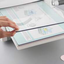 CYFUN DESIGN 1 对 8.9 X 6.1 X 0.12 英寸 / 15 X 8.8 X 0.12 英寸 / 12.7 X 8.8 X 0.12 英寸透明聚碳酸酯塑料切割板，适用于模切机