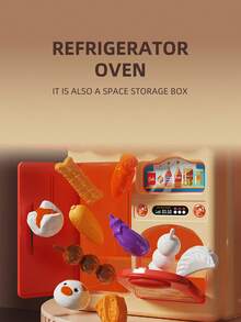 儿童厨房炉灶玩具套装 - 女孩扮演切菜烹饪厨具配件，男孩模拟烹饪套装，礼物