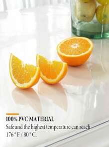1pc Thickened PVC Transparent Tablecloth Cover Protector Waterproof Oil-Proof Scratch-Resistant Heat Resistant Tablecloth, Suitable For Home Hotel Dining Table Cover Decoration Computer Mat