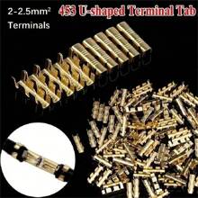 50/100个双头端子、对接连接器和端子/接线盒 - 金色 - 查看 5