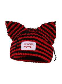 1pc Unisex Personalized Knit Hat - Multicolor - View 14