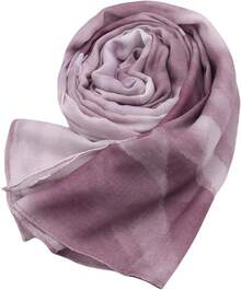 Watercolour Floral Printed Hijab Scarf Women Soft Modal Cotton Instant Hijab Wraps Shawls Long Scarves - Màu 19 - Xem 6